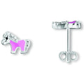 Zirkonia Ponny Ohrringe Ohrstecker aus 925er Silber von ONE ELEMENT – Bild 1