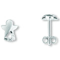 Zirkonia Engel Ohrringe Ohrstecker aus 925er Silber von ONE ELEMENT – Bild 1