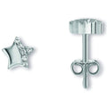 Zirkonia Stern Ohrringe Ohrstecker aus 925er Silber von ONE ELEMENT – Bild 1