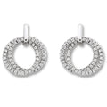 Zirkonia Kreise Ohrringe Ohrstecker aus 925er Silber von ONE ELEMENT – Bild 1