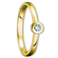 0.05 ct Diamant Brillant Ring aus 585er Gelbgold von ONE ELEMENT – Bild 1