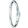 0.04 ct Diamant Brillant Ring aus 585er Weißgold von ONE ELEMENT – Bild 1