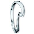 0.04 ct Diamant Brillant Ring aus 585er Weißgold von ONE ELEMENT – Bild 1
