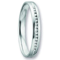 0.07 ct Diamant Brillant Ring aus 585er Weißgold von ONE ELEMENT – Bild 1