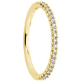 0.25 ct Diamant Brillant Ring aus 585er Gelbgold von ONE ELEMENT – Bild 1