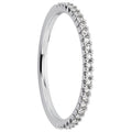 0.25 ct Diamant Brillant Ring aus 585er Weißgold von ONE ELEMENT – Bild 1