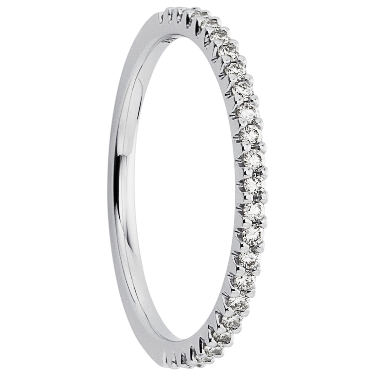 0.25 ct Diamant Brillant Ring aus 585er Weißgold von ONE ELEMENT – Bild 1
