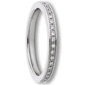 0.1 ct Diamant Brillant Ring aus 585er Weißgold von ONE ELEMENT – Bild 1