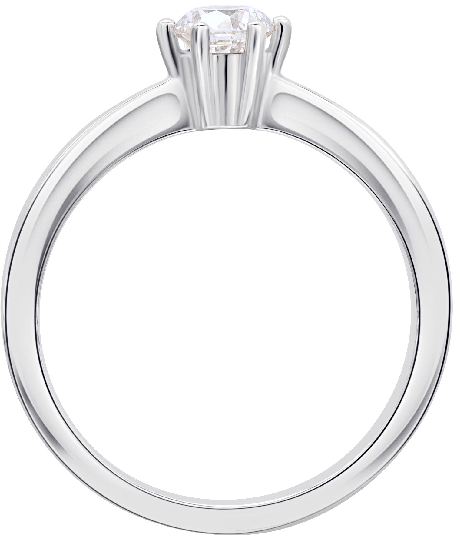 Diamantring aus 585er Weißgold, 0,25 ct – weitere Ansicht 2