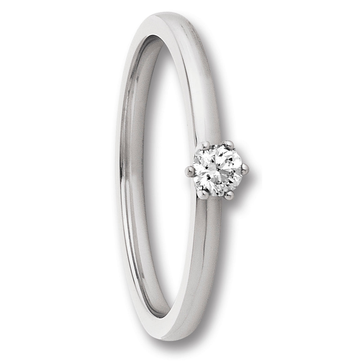 Diamantring aus 585 Weißgold, 0,25 ct – weitere Ansicht 2