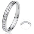 Memoire-Ring aus 585er Weißgold, 0,33 ct von ONE ELEMENT