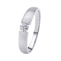 0,10 ct Diamant Brillant Ring aus 585er Weißgold von ONE ELEMENT – Bild 1