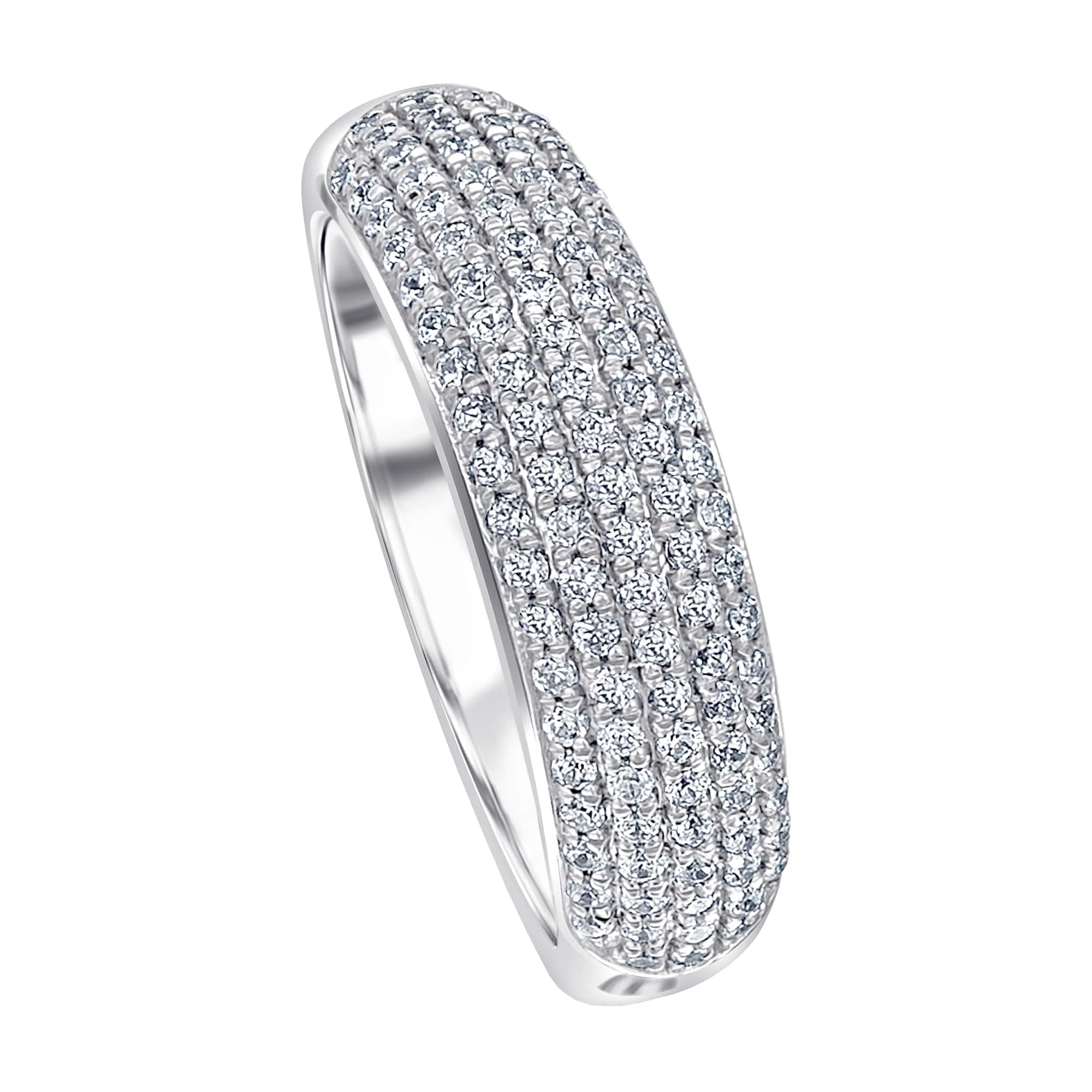 0,31 ct Diamant Brillant Ring aus 585er Weißgold von ONE ELEMENT – Bild 1