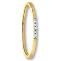 0.03 ct Diamant Brillant Ring aus 585er Gelbgold von ONE ELEMENT – Bild 1
