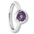 Amethyst Ring aus 925er Silber von ONE ELEMENT – Bild 1