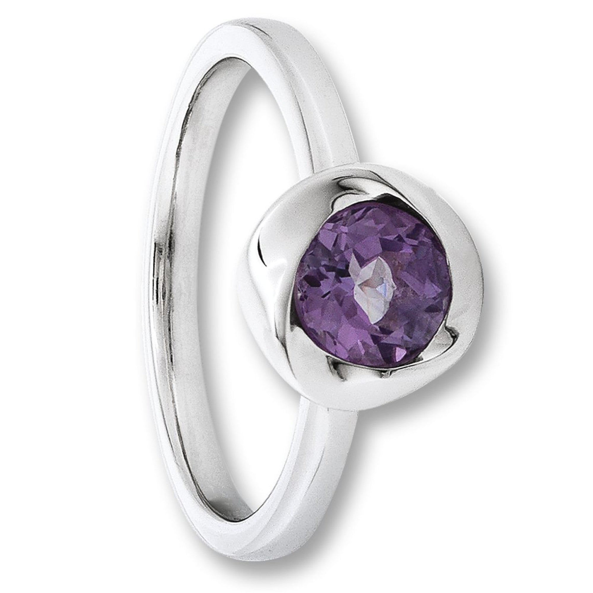 Amethyst Ring aus 925er Silber von ONE ELEMENT – Bild 1