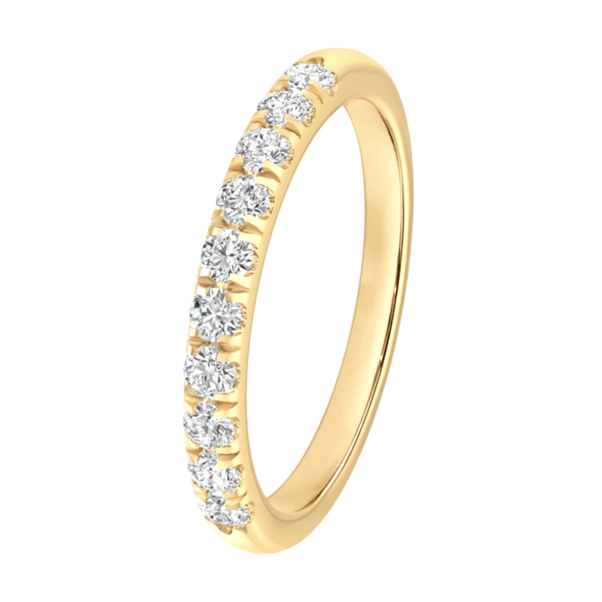 Ring aus 585 Gold mit 10 Lab Grown Diamanten 0,52 ct von ONE ELEMENT – Bild 1