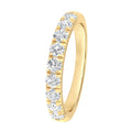 Ring aus 585 Gold mit 9 Lab Grown Diamanten 1 ct von ONE ELEMENT – Bild 1
