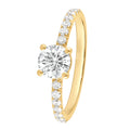 Ring aus 585 Gold mit 17 Lab Grown Diamanten 1,1 ct von ONE ELEMENT – Bild 1