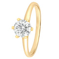 Ring aus 585 Gold mit 1 Lab Grown Diamant 1 ct von ONE ELEMENT – Bild 1