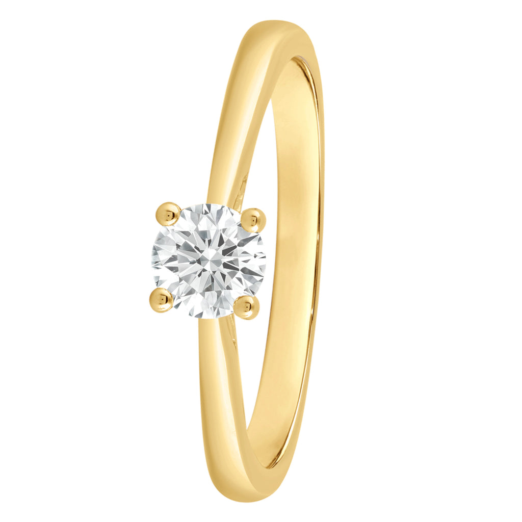 Ring aus 585 Gold mit 1 Lab Grown Diamant 0,5 ct von ONE ELEMENT – Bild 1