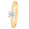 Ring aus 585 Gold mit 1 Lab Grown Diamant 0,5 ct von ONE ELEMENT – Bild 1