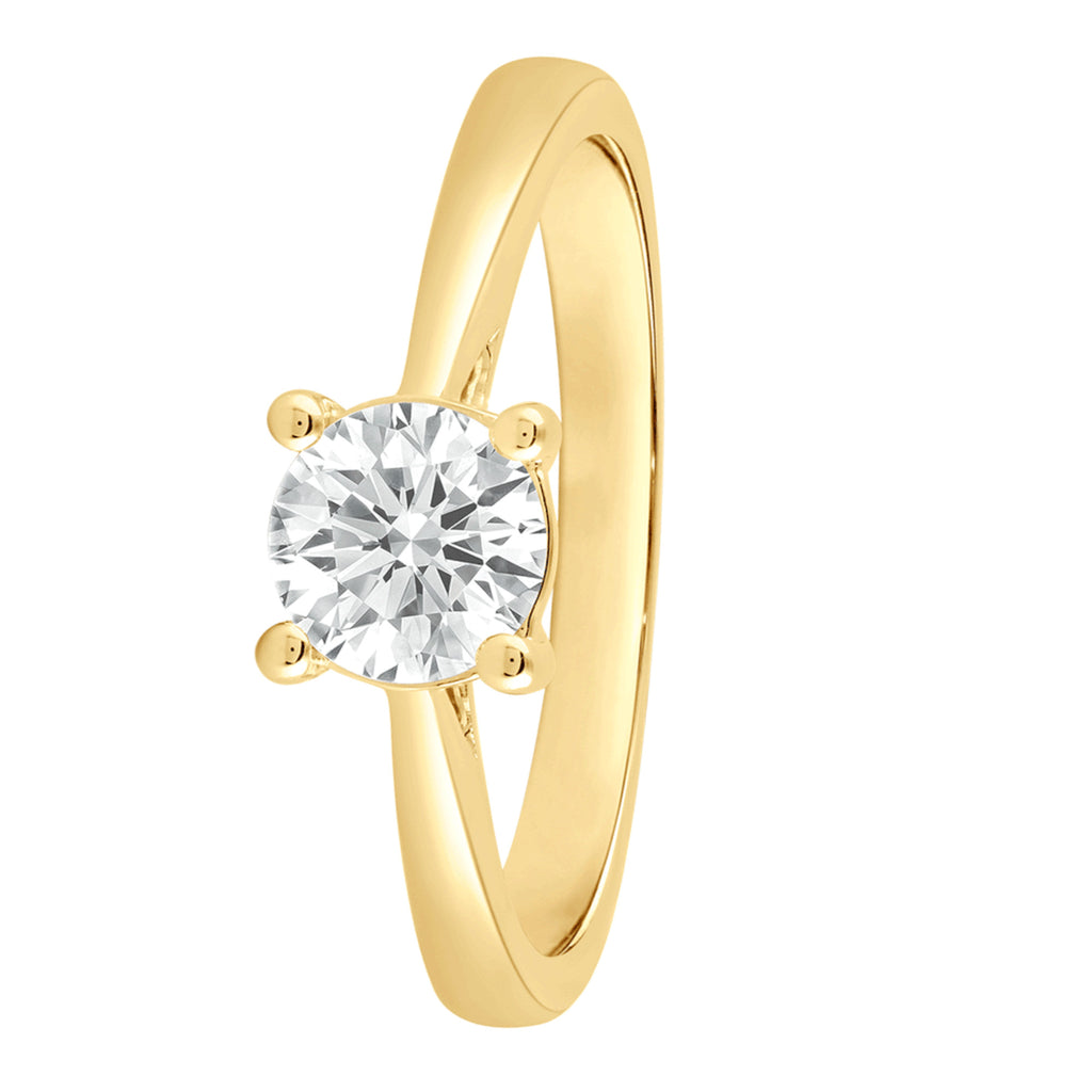 Diamantring aus 585er Gelbgold mit Lab-Grown-Diamant, 0,75 ct von ONE ELEMENT