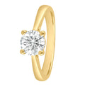 Diamantring aus 585er Gelbgold mit Lab-Grown-Diamant, 1 ct von ONE ELEMENT