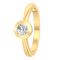 Ring aus 585 Gold mit 1 Lab Grown Diamant 0,5 ct von ONE ELEMENT – Bild 1