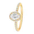 Ring aus 585 Gold mit 41 Lab Grown Diamanten 0,77 ct von ONE ELEMENT – Bild 1
