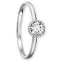 Zirkonia Ring aus 333er Weißgold von ONE ELEMENT – Bild 1