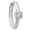 Zirkonia Ring aus 925er Silber von ONE ELEMENT – Bild 1