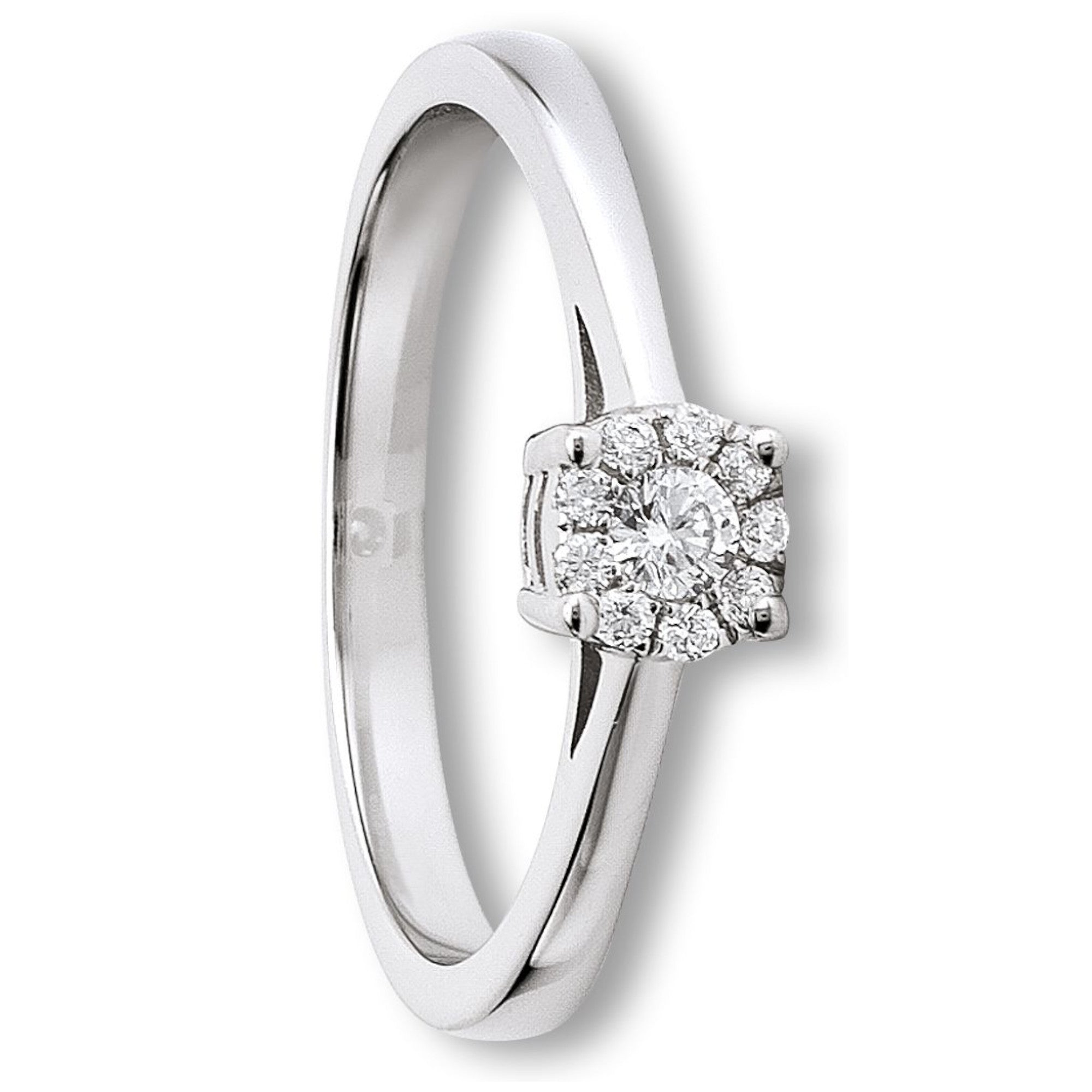 Zirkonia Ring aus 925er Silber von ONE ELEMENT – Bild 1