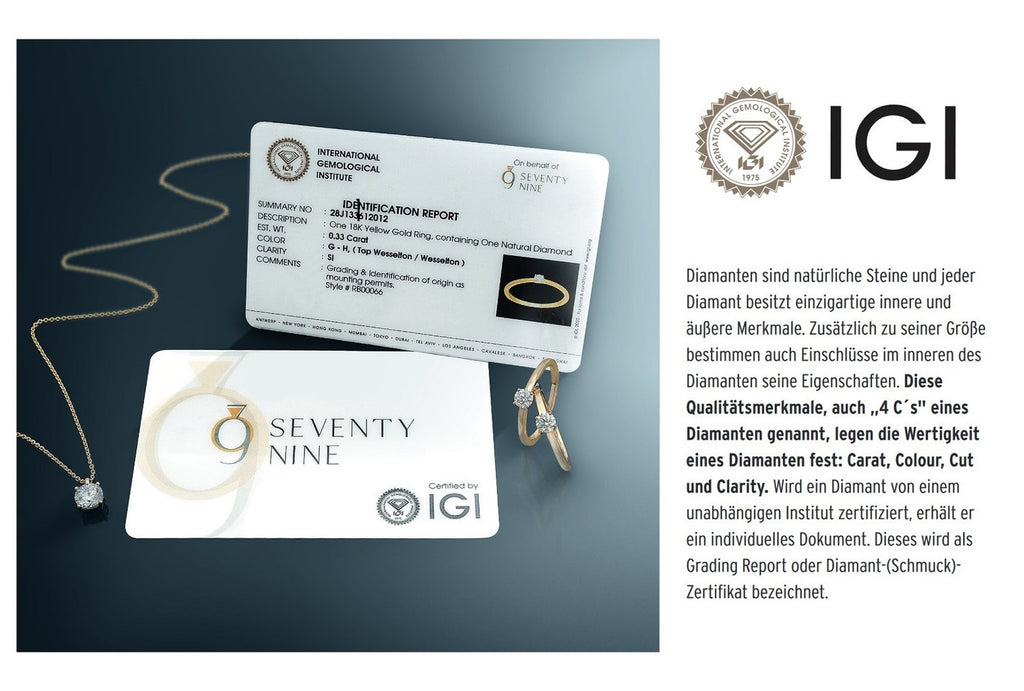 0,02 ct Diamant Brillant Ohrringe Creolen aus 585er Weißgold von ONE ELEMENT – Bild 3