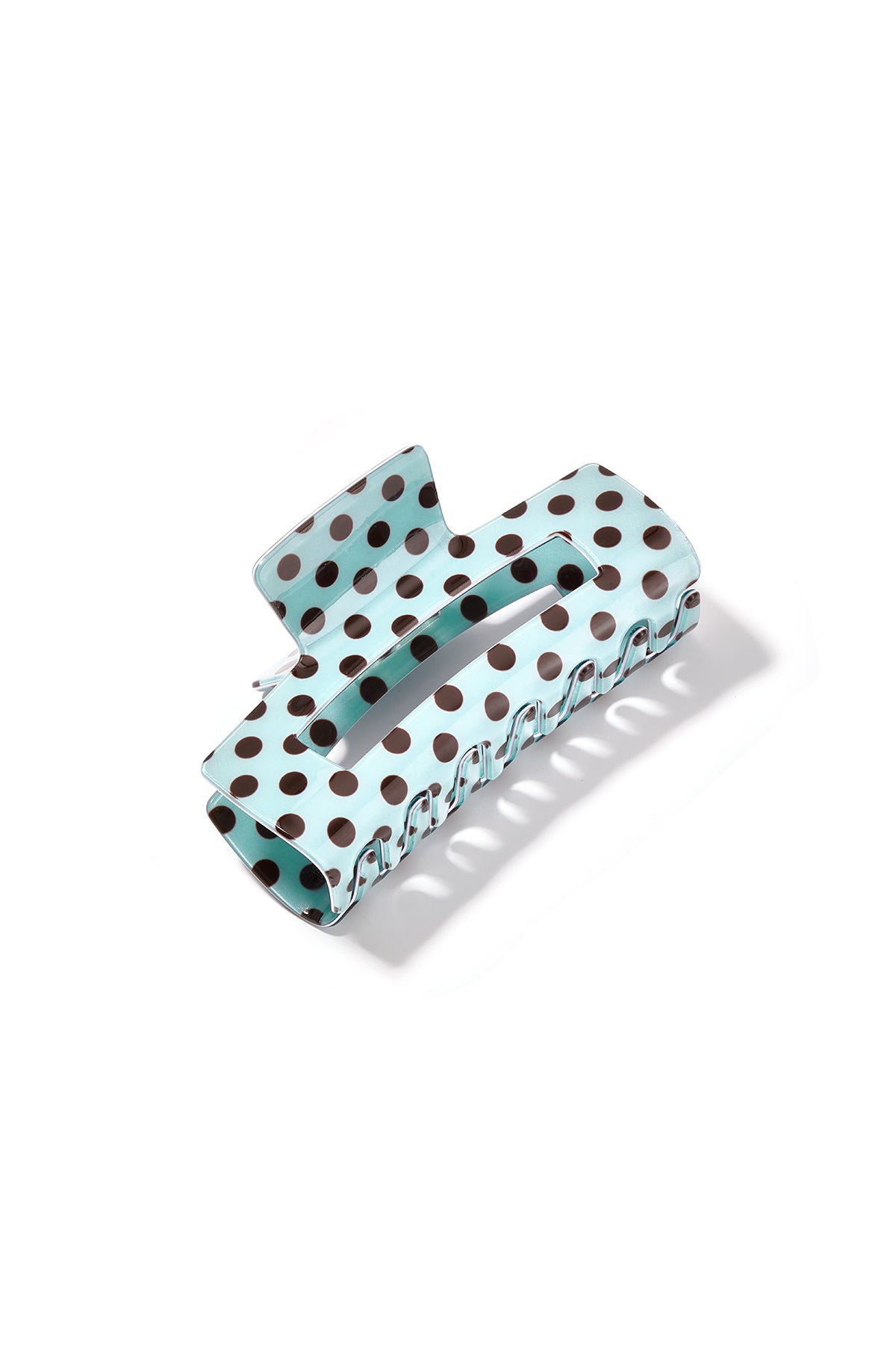 Haarspangen mit Polka Dots, PVC-Accessoires für jeden Tag