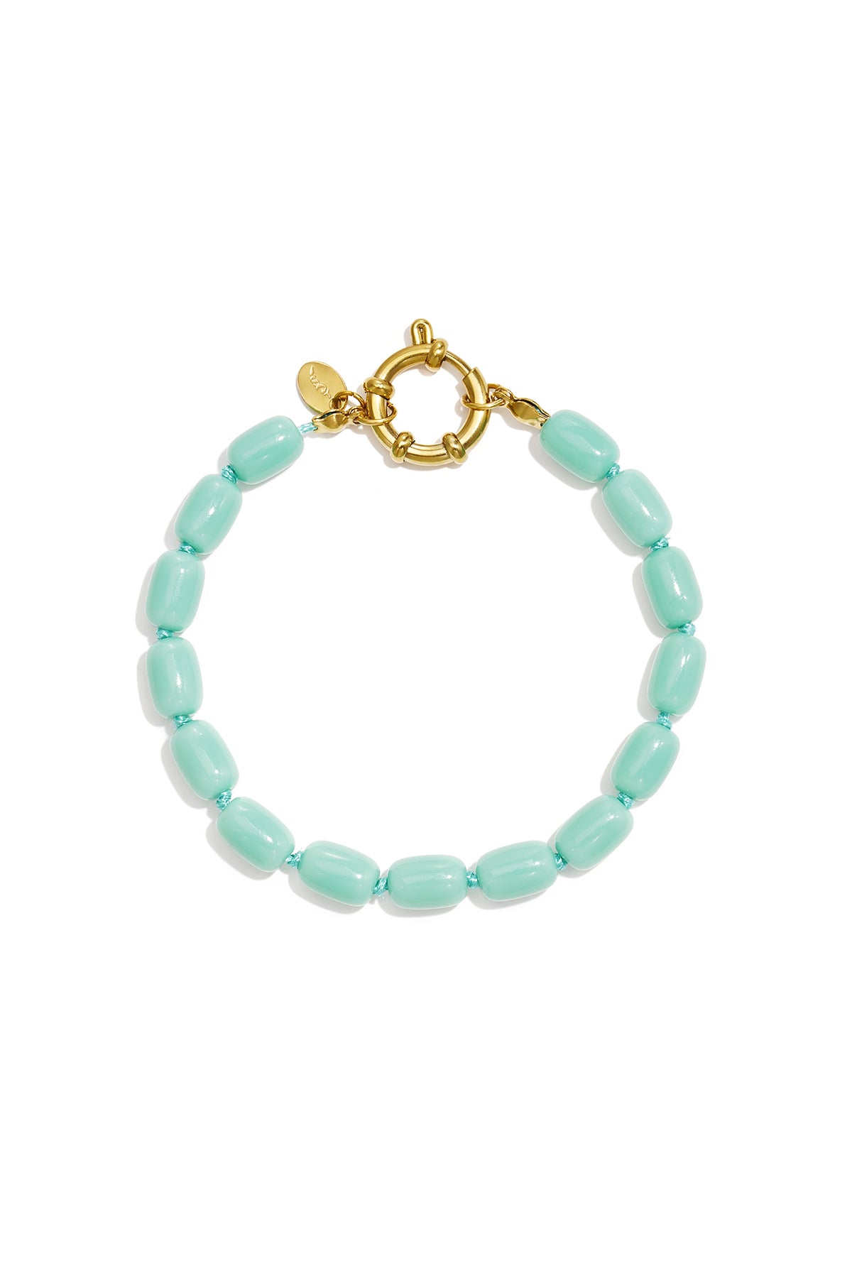 LIVAYA Armband mit Glasperlen 19 cm – Bild 1
