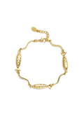 LIVAYA Armband aus Edelstahl mit Fischmotiv, 19 cm + 3 cm – Bild 1