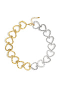 Edelstahl Kette Halsketten Herz Casual Täglich Einfache Serie frauen schmuck