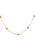 LIVAYA Gliederkette mit Herzmotiven und Kugeldetails