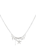 LIVAYA Anhängerkette mit Seestern und Muschel-Charms