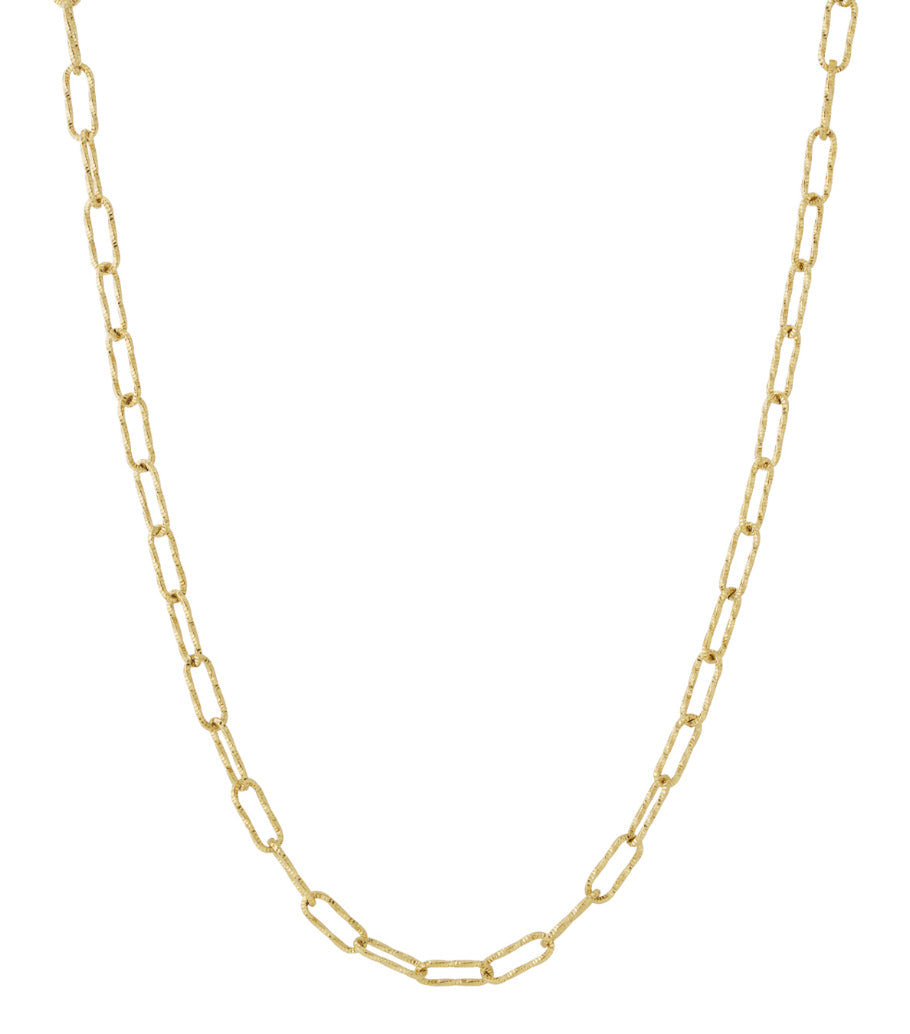 LIVAYA lange Gliederkette aus 304S-Stahl