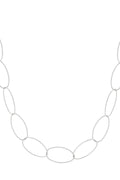 LIVAYA Gliederkette aus 304S-Edelstahl mit ovalen Gliedern