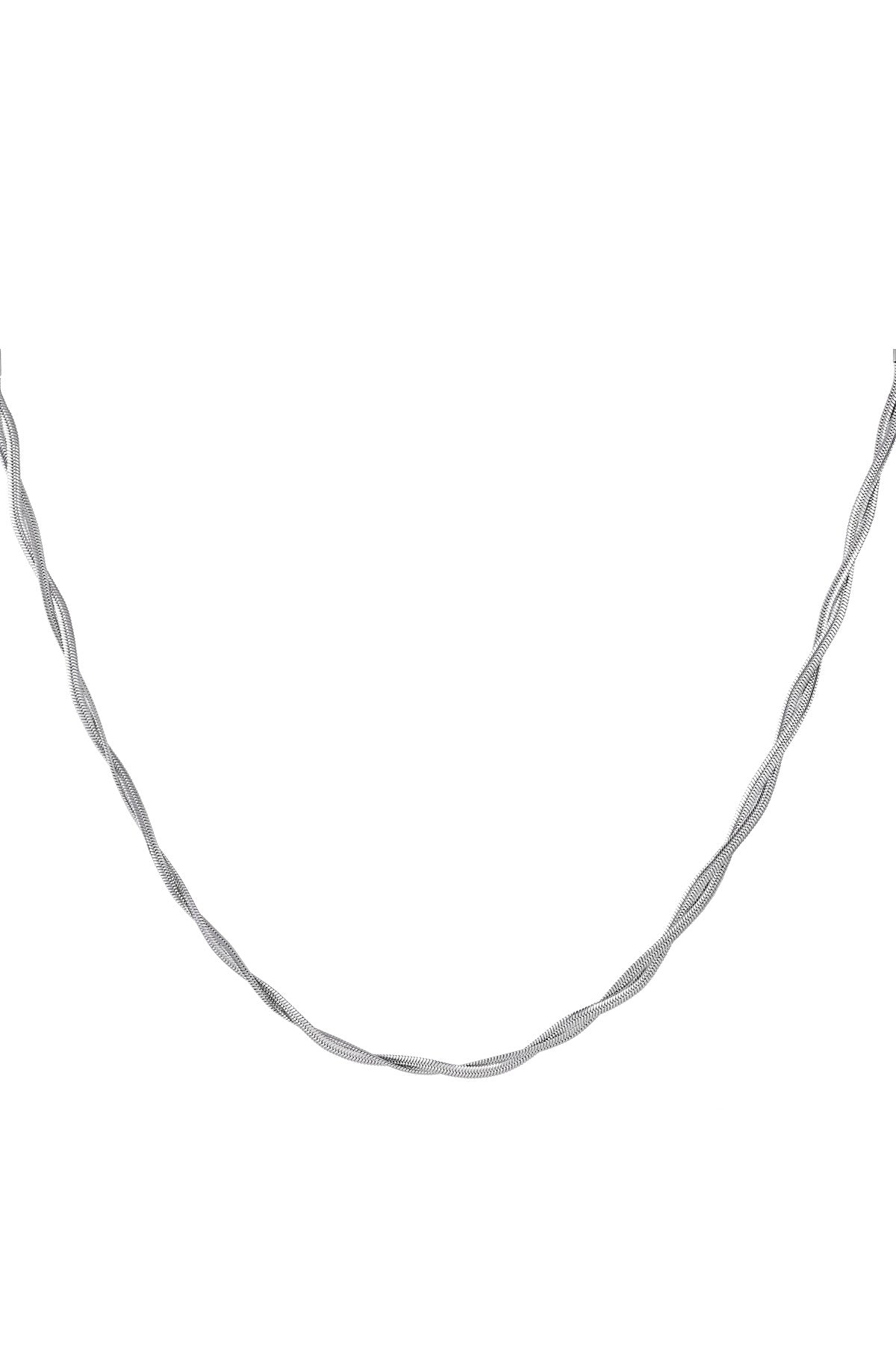 LIVAYA Geflochtene Halskette aus 304S-Stahl