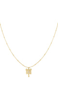LIVAYA Anhängerkette mit Skorpion-Anhänger und Strass