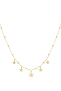 LIVAYA Stern-Anhängerkette mit Kugeldetails