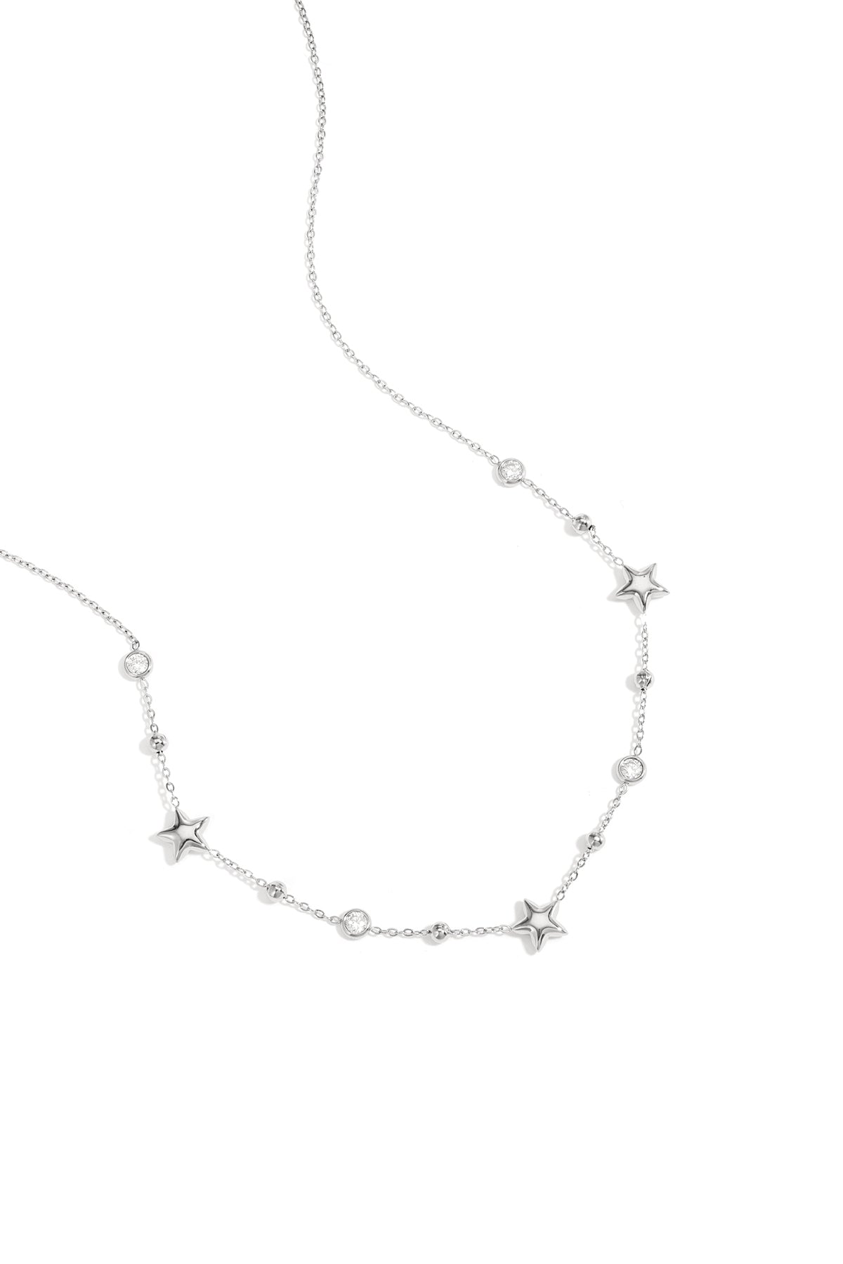 LIVAYA Gliederkette mit Sternen und Strassdetails